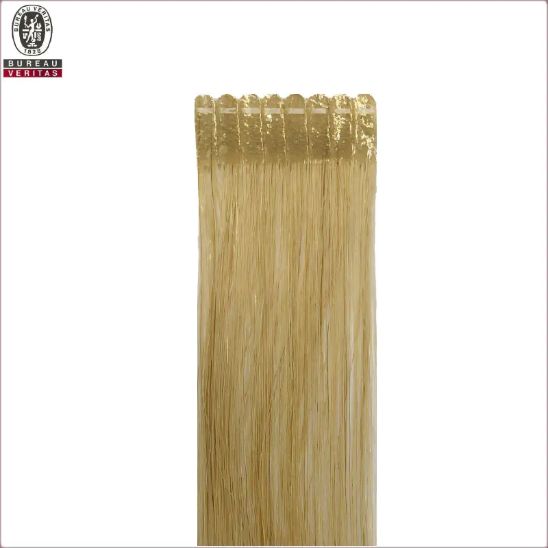 Extensiones de cabello de punta de cutícula completa doble dibujada caliente de 16 pulgadas Extensiones de punta 100% cabello humano dibujado doble