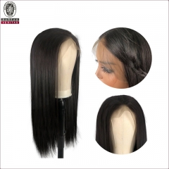 Al por mayor 360 peluca de encaje 10A Glueless Virgin Body Wave 20 pulgadas encaje frontal Wig humano pelo completo encaje Wigs