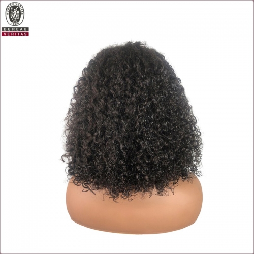 Al por mayor Bob Wig 100% malayo Hair Wig 150% Densidad Bob Estilo Frontal Encaje Wig Deep Wave