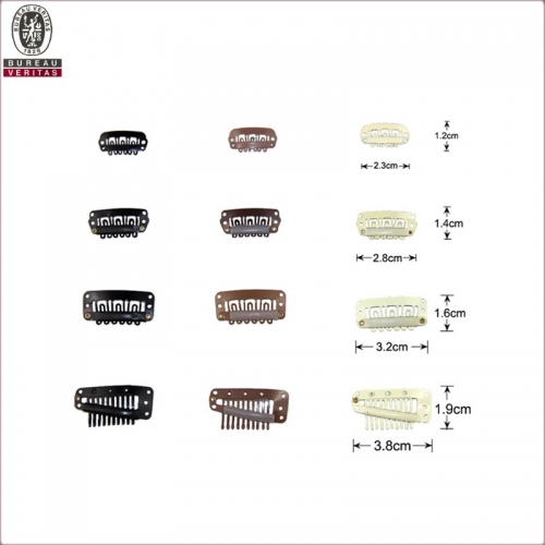 Al por mayor de alta calidad de la trama y wig clips de pelo para herramientas de extensiones de pelo
