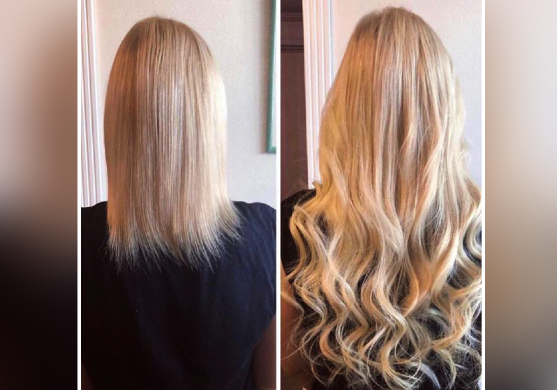 extensión de cabello