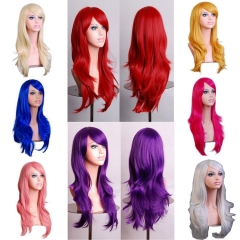 OEM acepto pelucas frontales coloridas largas del cordón Maquillaje cosplay del pelo sintético para las mujeres