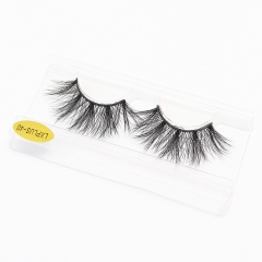 Nueva llegada popular 100% piel de visón 25 mm Real Mink Eyelash con MSDS / COA