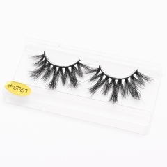 Encantador 100% piel de visón 25 mm Real Mink Eyelash con MSDS/COA