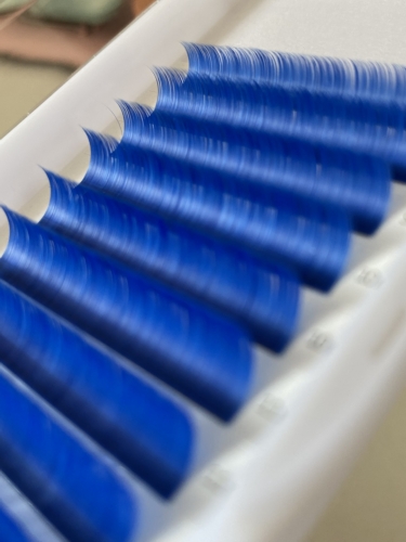 0.15mm espesor C rizo estándar humano pestañas postizas